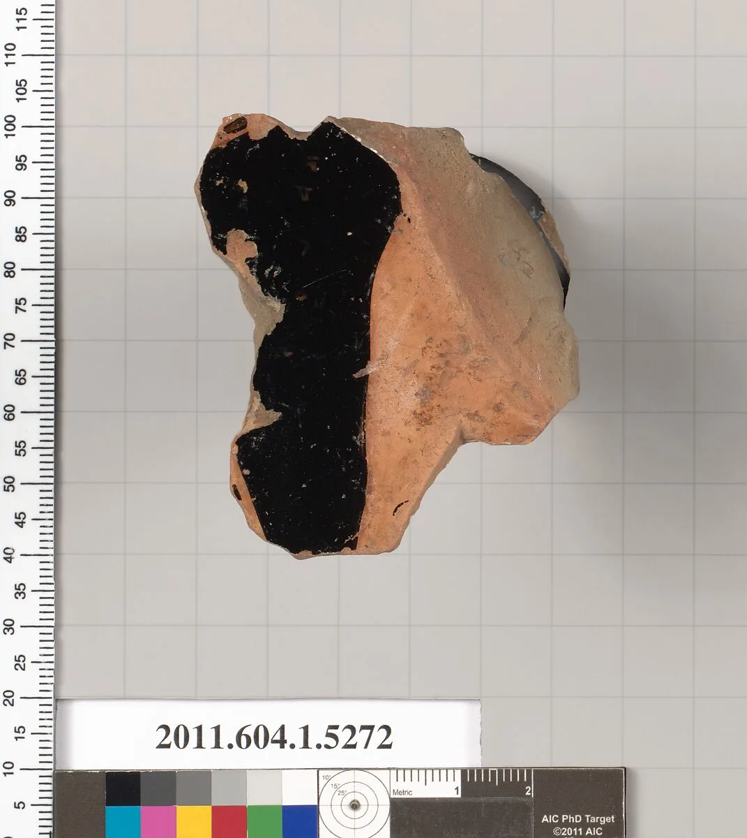 Terracotta fragment of a kylix (drinking cup) — Unknown