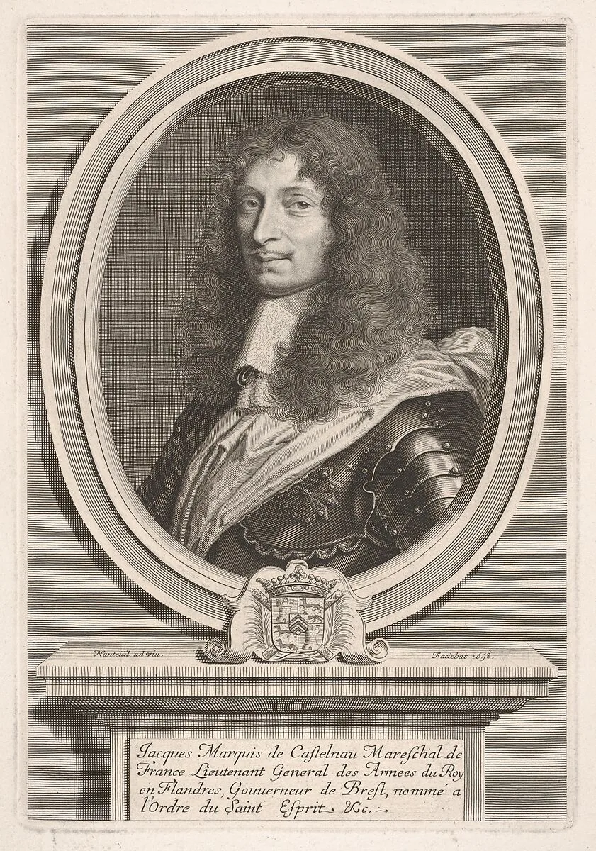 Le Maréchal de Castelnau (Jacques II de Castlenau, dit de Mauvissière) — Robert Nanteuil|Chalcographie du Louvre