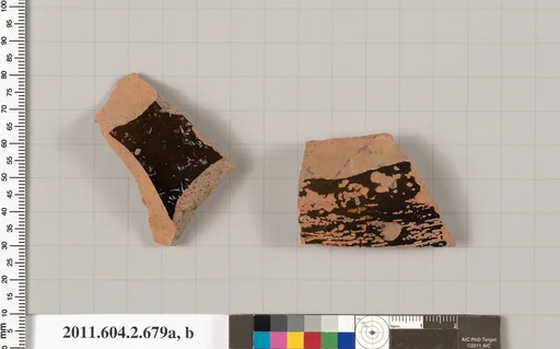 Terracotta fragments of column-kraters (bowls for mixing wine and water)