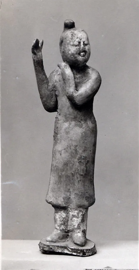 唐 陶女侍俑|Female attendant — Unknown