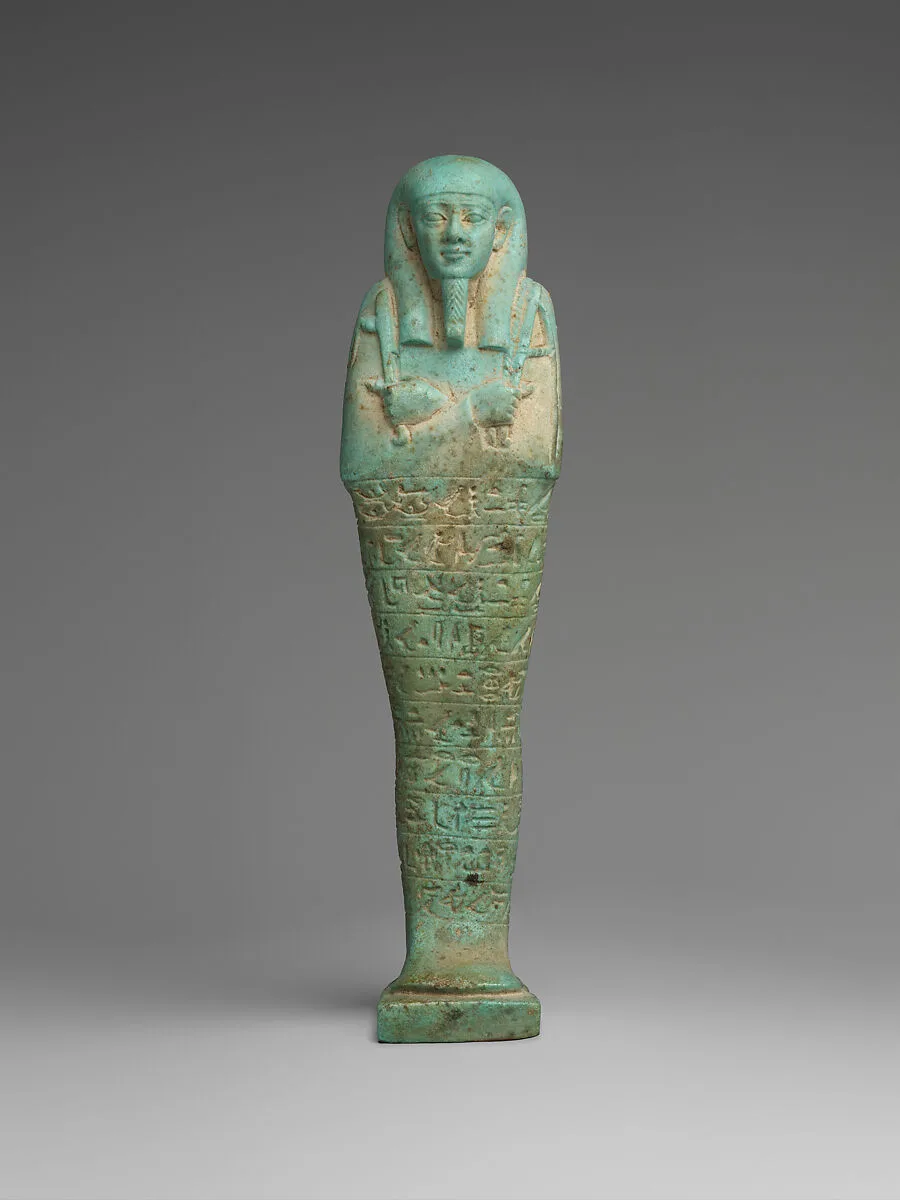 Shabti of the Commander of the Royal Fleet Tjanenhebu — Unknown
