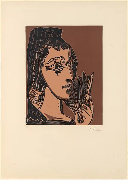Jacqueline as Carmen — Pablo Picasso|Hidalgo Arnéra|Galerie Louise Leiris