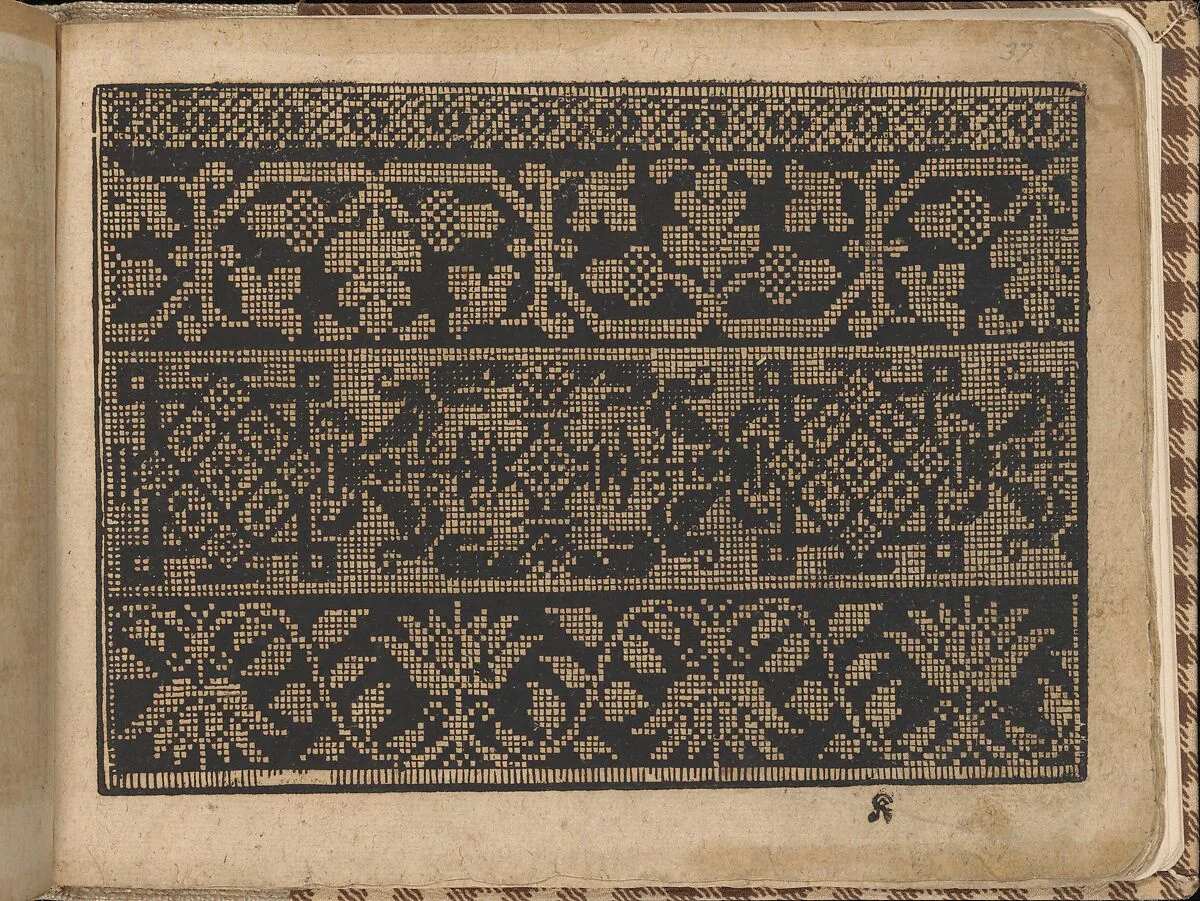 New Künstlichs Modelbuch (Page 37 recto) — Bernhard Jobin
