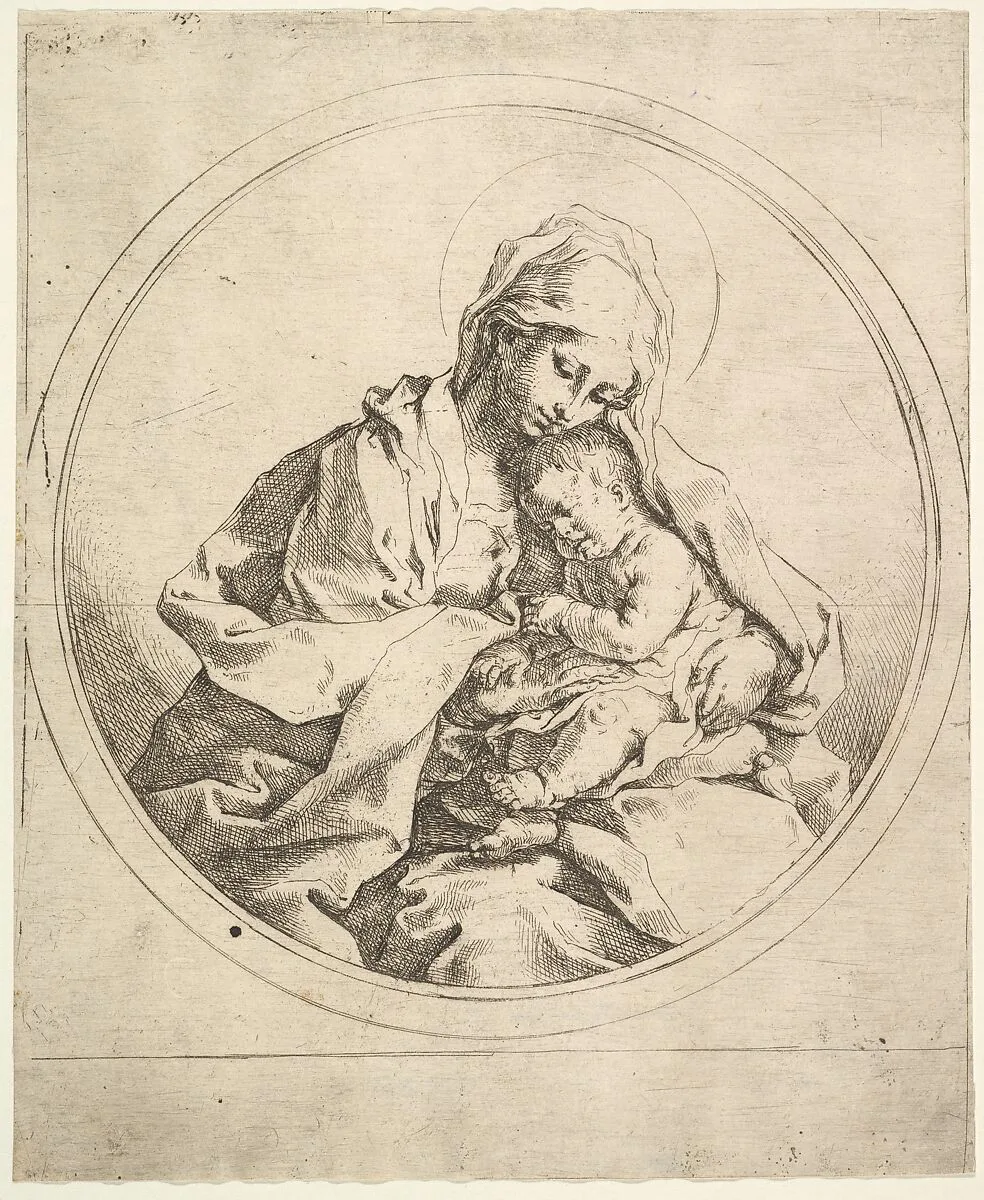 The Madonna and Child in the Round — Guido Reni