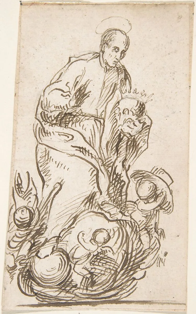 Saint Francis Borja — Anonymous, Spanish, School of Seville, 17th century|Pedro Duque Cornejo