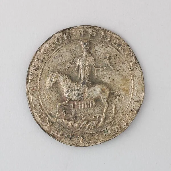 Reproduction of the Seal of Margaretha, Gräfin von Catzenelnbogen, L. 12th–14th century — Unknown
