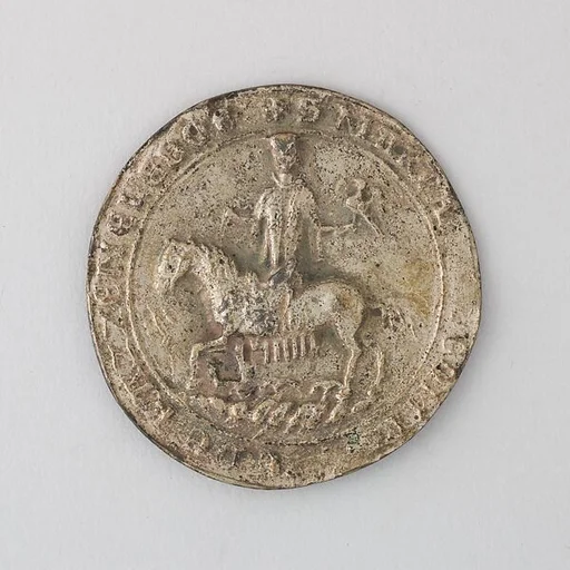 Reproduction of the Seal of Margaretha, Gräfin von Catzenelnbogen, L. 12th–14th century