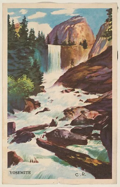 Yosemite, bakery card from the Nature's Splendor series (D39-7), issued by the Gordon Bread Company — Gordon Bread Company