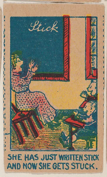 Trade card from the Fat and Skinny Their Little Pup Too series (W500) — Unknown