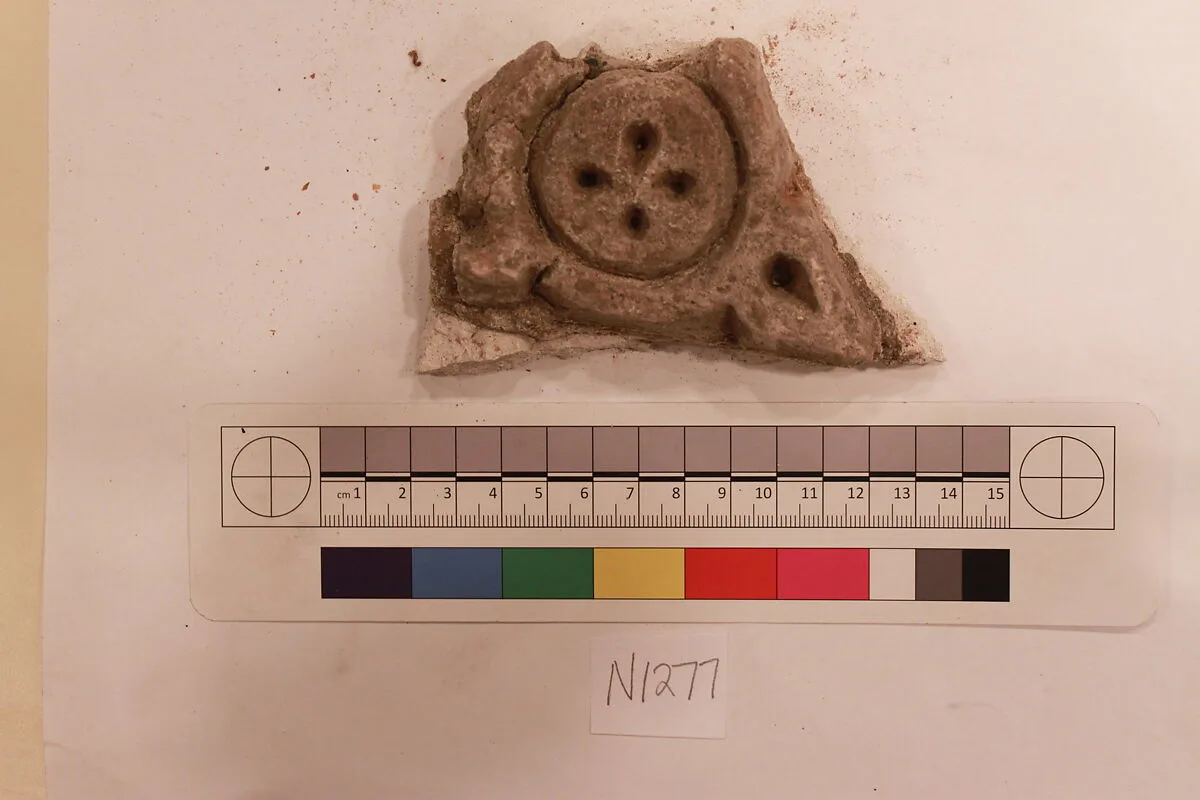 Stucco Fragment — Unknown