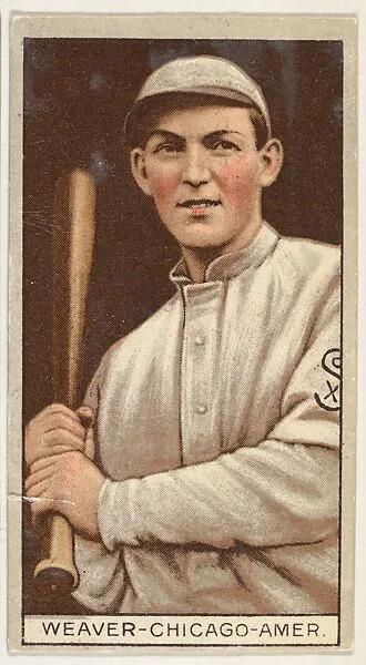 George Weaver, Chicago, American League, from the Brown Background series (T207) for the American Tobacco Company — American Tobacco Company