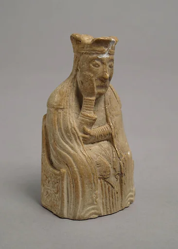 Chess Piece of a Queen (Copy of one of the Lewis Chessmen)