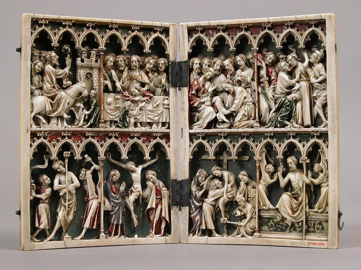 Diptych with Scenes from the Passion — Unknown