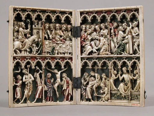 Diptych with Scenes from the Passion