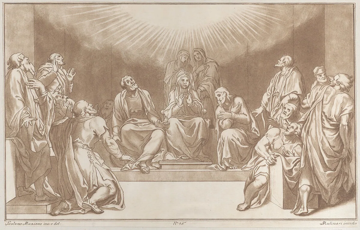 Descent of the Holy Ghost — Girolamo Muziano|Stefano Mulinari