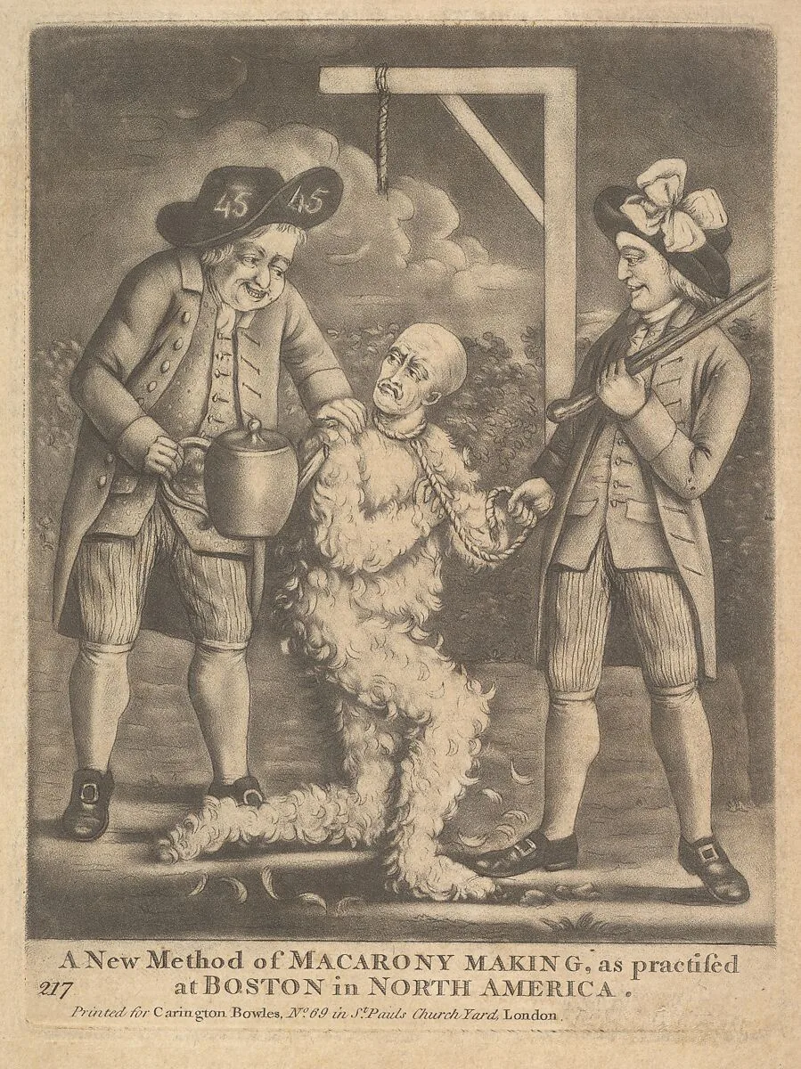 A New Method of Maracrony Making as Practised at Boston in North America — Carington Bowles I