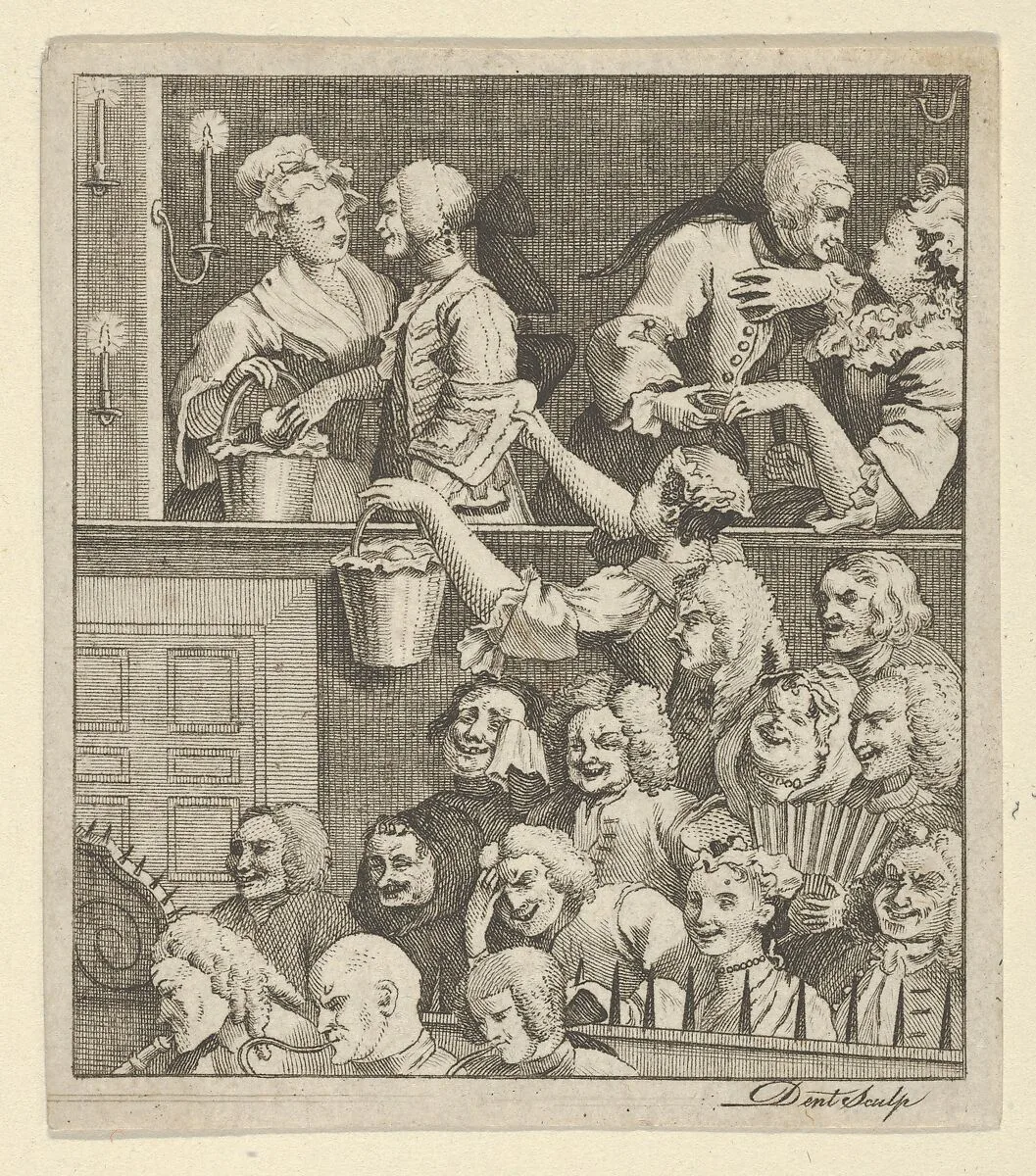 The Laughing Audience — Dent|William Hogarth