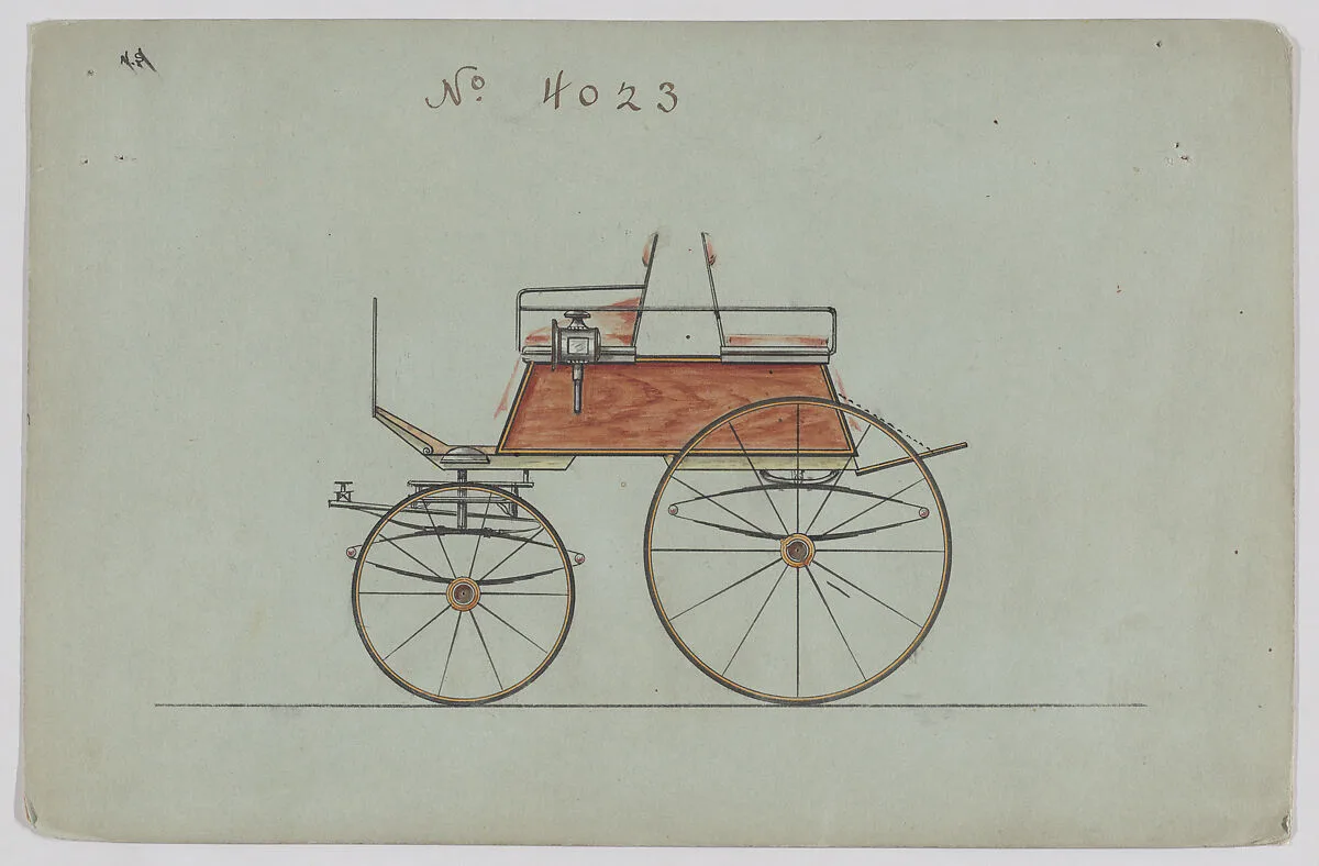 Four Wheel Dog Cart #4023 — Brewster & Co.|Herman Stahmer