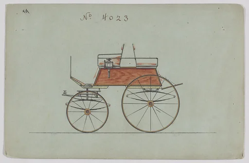 Four Wheel Dog Cart #4023