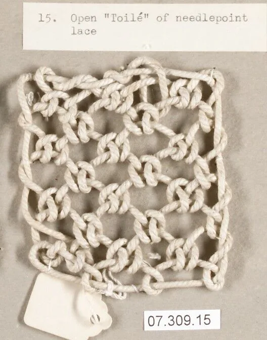 Example of lace stitch — Unknown