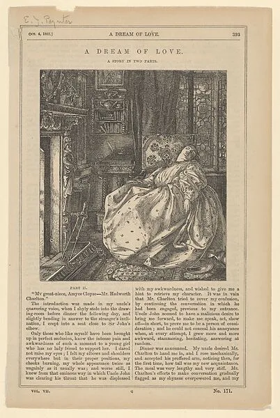 A Dream of Love ("Once a Week," p. 393) — Sir Edward John Poynter|Joseph Swain