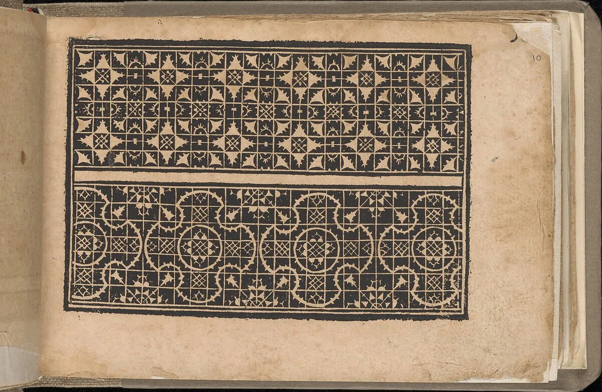 Schön newes Modelbuch (Page 10r) — Sigismundus Latomus