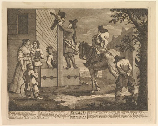 Hudibras Triumphant (Twelve Large Illustrations for Samuel Butler's Hudibras, Plate 4)