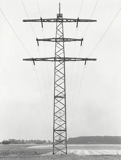 High Tension Pylon near Düsseldorf, Germany