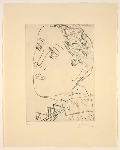 Portrait of Dora Maar with a Chignon I