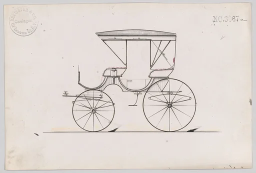 Design for Park Phaeton, no. 3067a