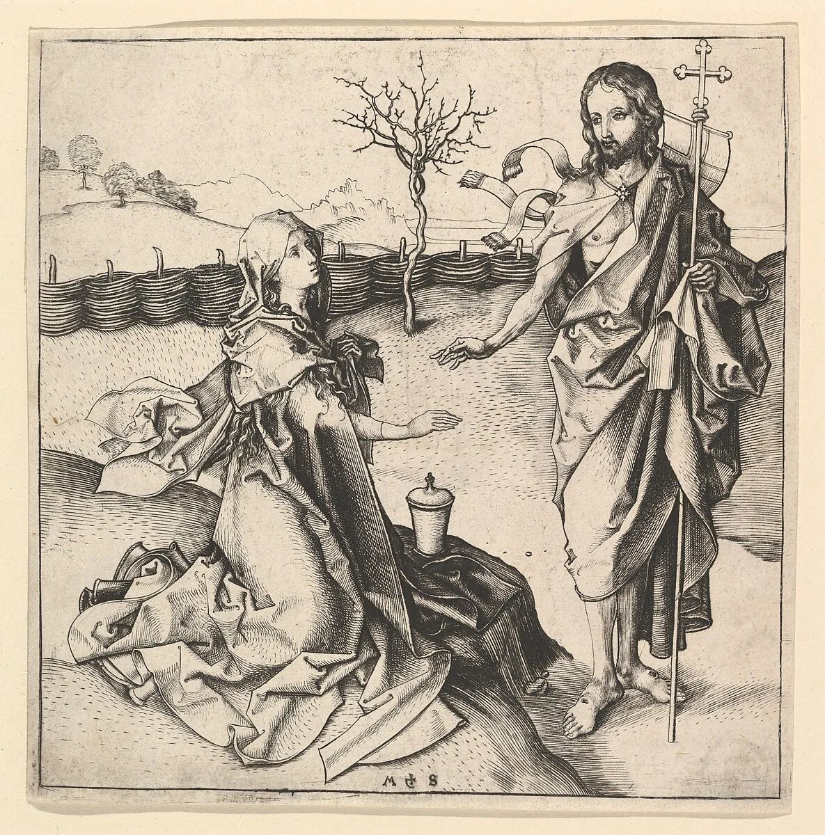Noli me Tangere — Martin Schongauer