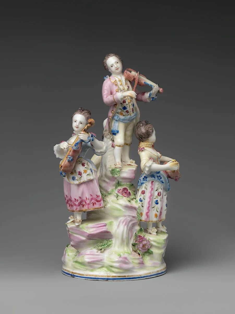 Four musicians — Mennecy