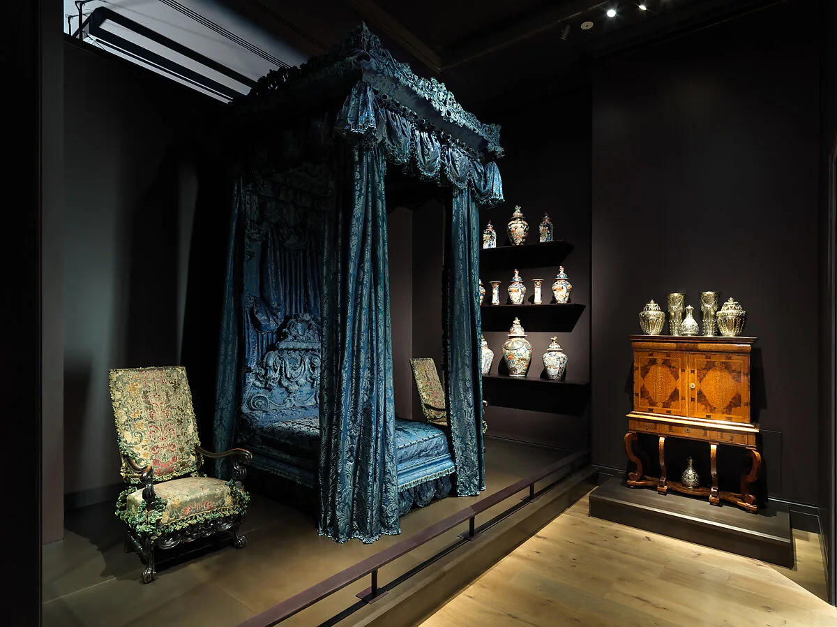 Hangings for state bed from Hampton Court, Herefordshire — Unknown