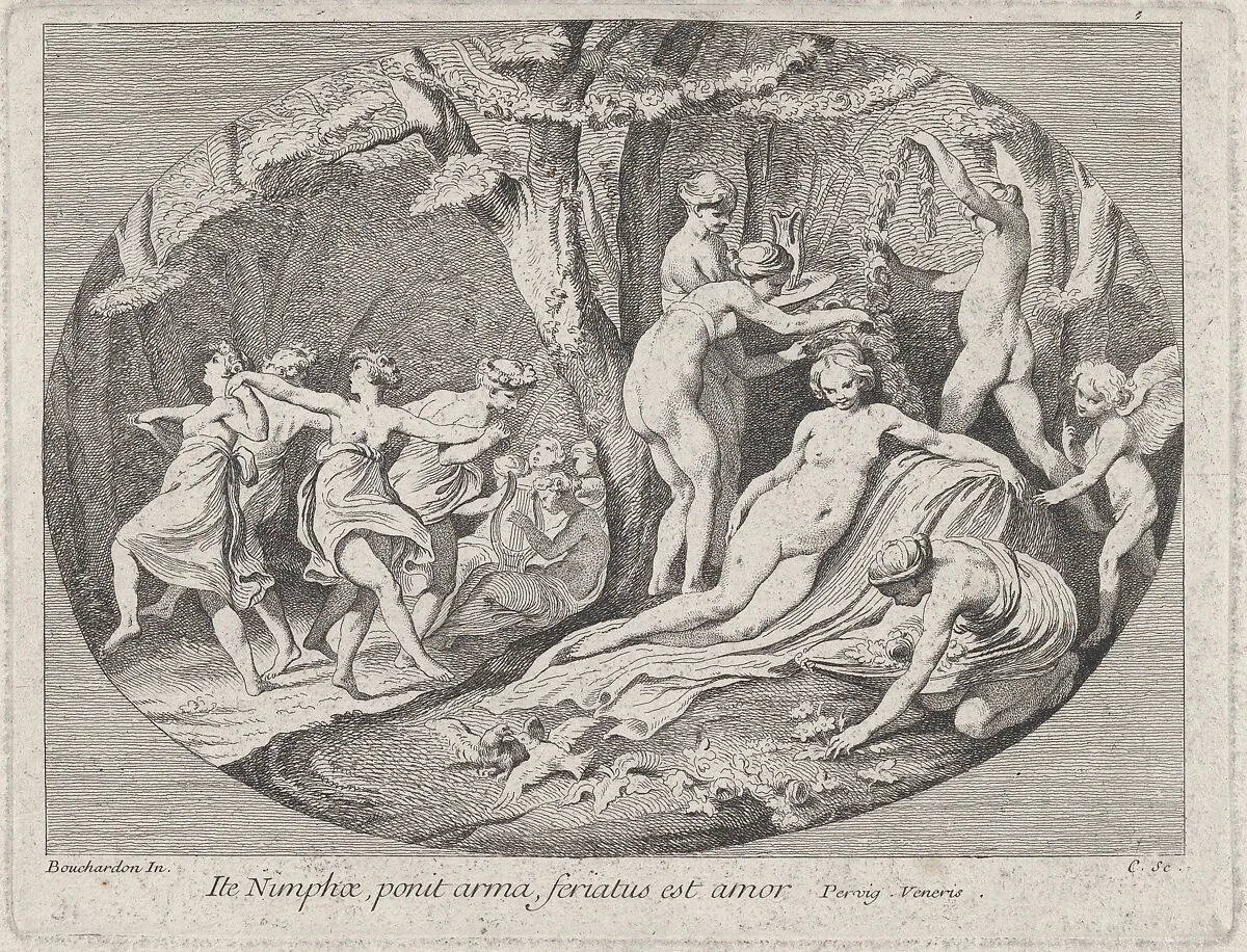 Venus with nymphs — Anne Claude Philippe de Tubières, comte de Caylus|Edme Bouchardon