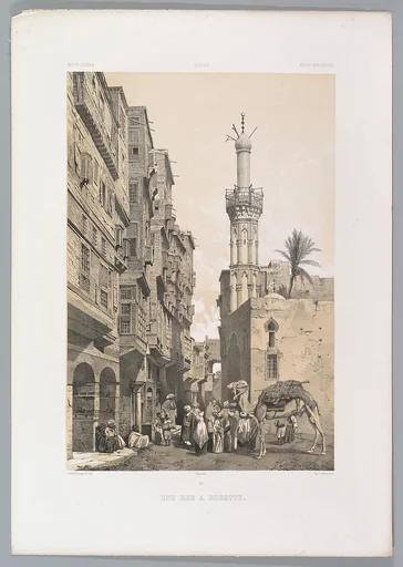 88. Une rue, à Rosette