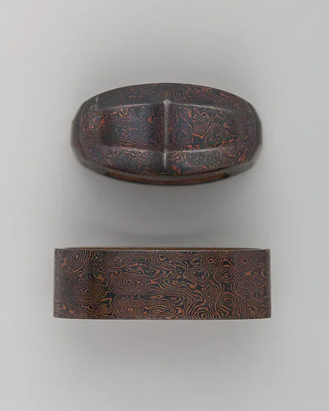 Sword-Hilt Collar and Pommel (Fuchigashira) — Unknown