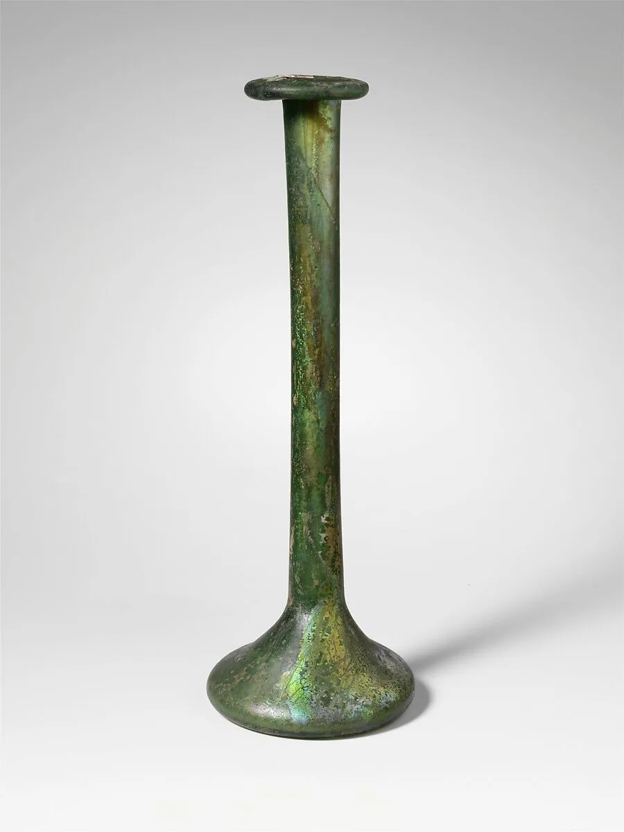 Glass perfume bottle — Unknown
