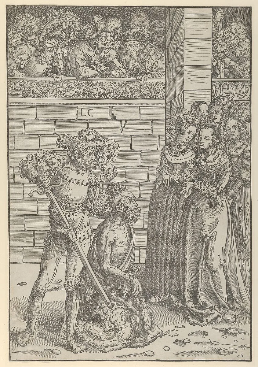 The Beheading of St. John the Baptist — Lucas Cranach the Elder