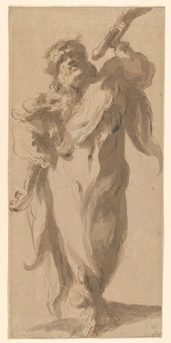 Samson (or Hercules?) — Jacques Bellange