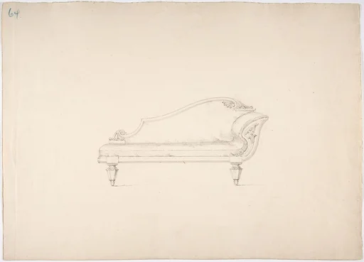 Design for a Sofa with One Wing-like Arm