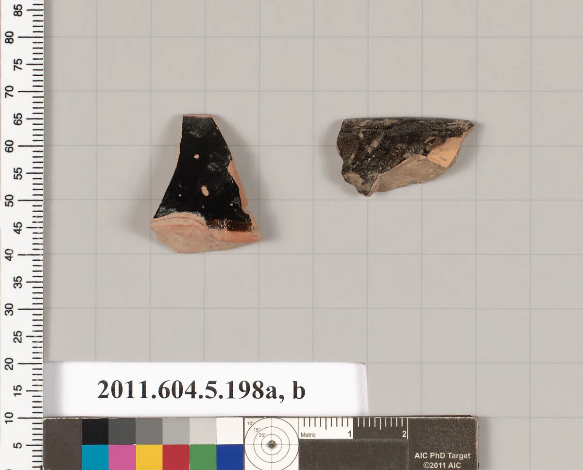 Terracotta fragments of kylikes (drinking cups) — Unknown
