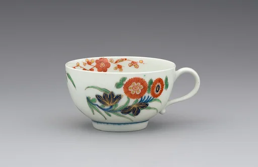 Cup and saucer (part of a service)