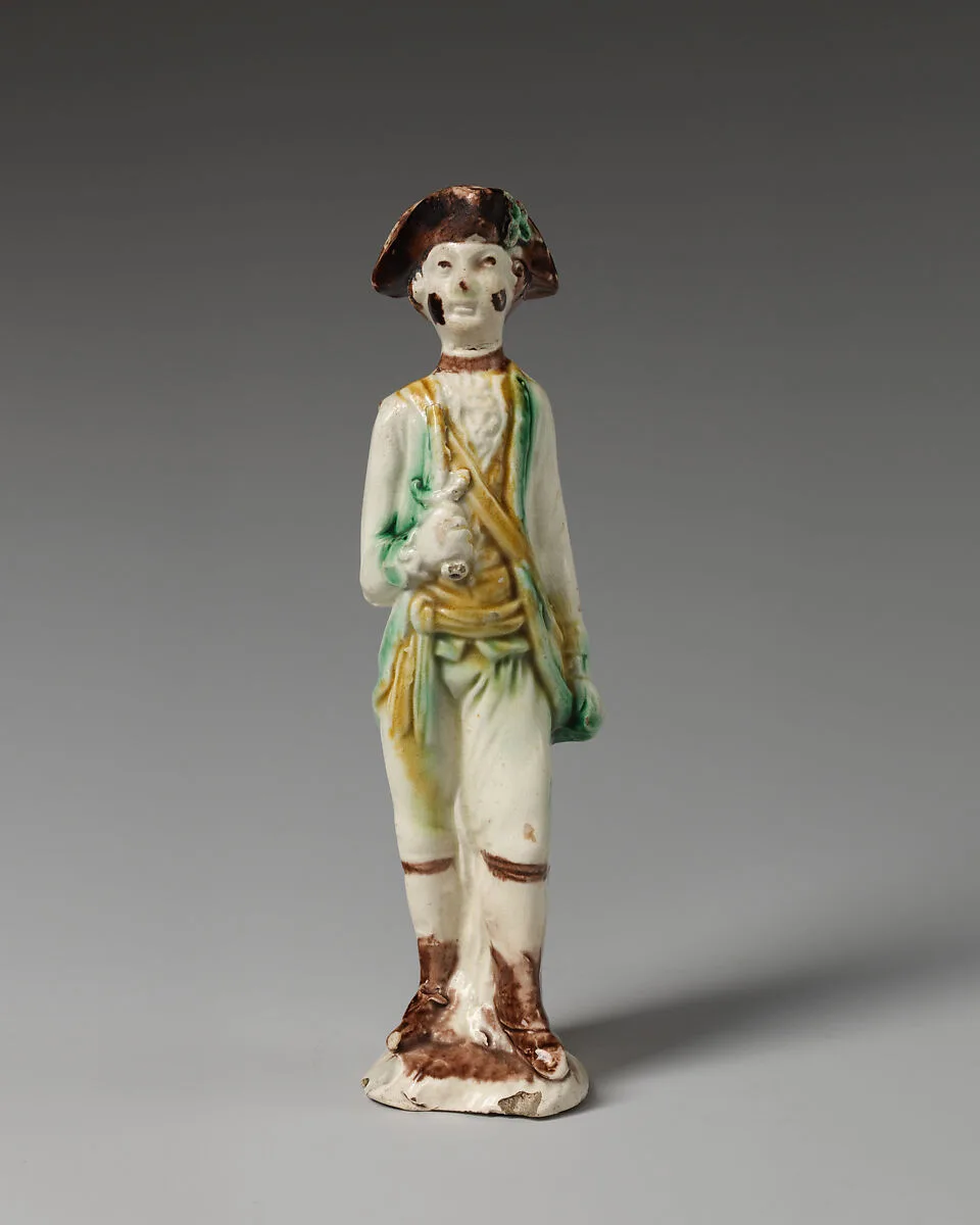 Figure of a soldier — Whieldon type