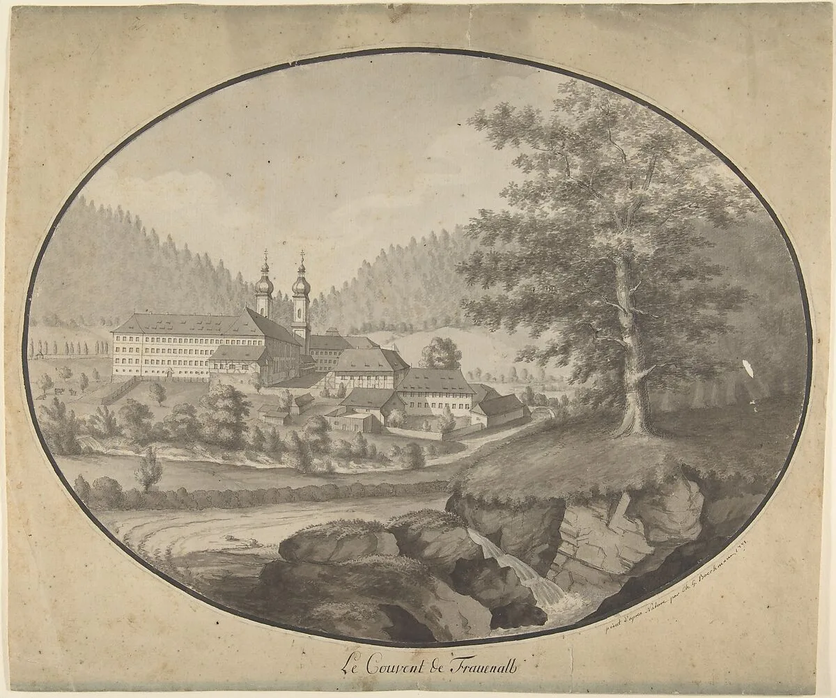 The Convent of Frauenalb — Ch. G. Boeckmann