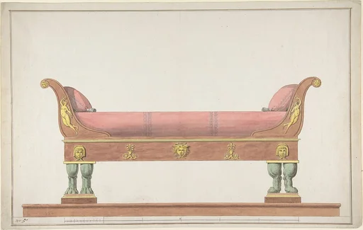 Design for an Empire Daybed