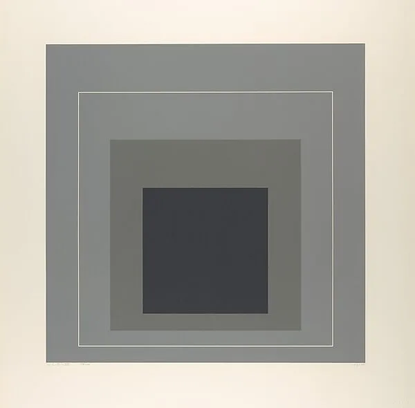 White Line Squares IX (Series I) — Josef Albers|Gemini G.E.L.