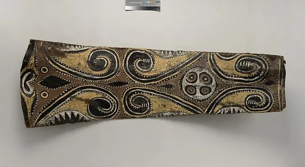 Painting from a Ceremonial House Ceiling — Numei, Amachi Kalaba|Artists of Mariwai Village
