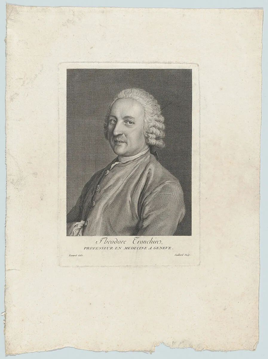 Portrait of Théodore Tronchin — René Gaillard|Jean Etienne Liotard