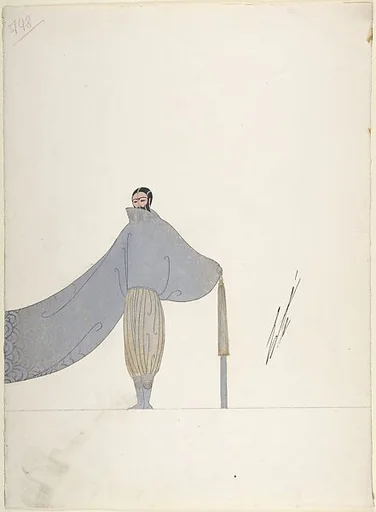 "Les Noces d'Argent " Triple Costume Design for "Les Mariages," George White's Scandal (right)