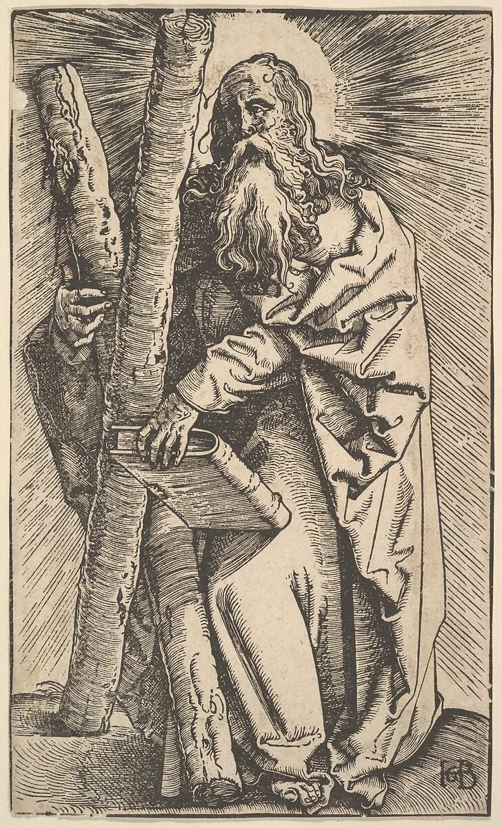 St. Andrew from Christ and the Apostles — Hans Baldung (called Hans Baldung Grien)